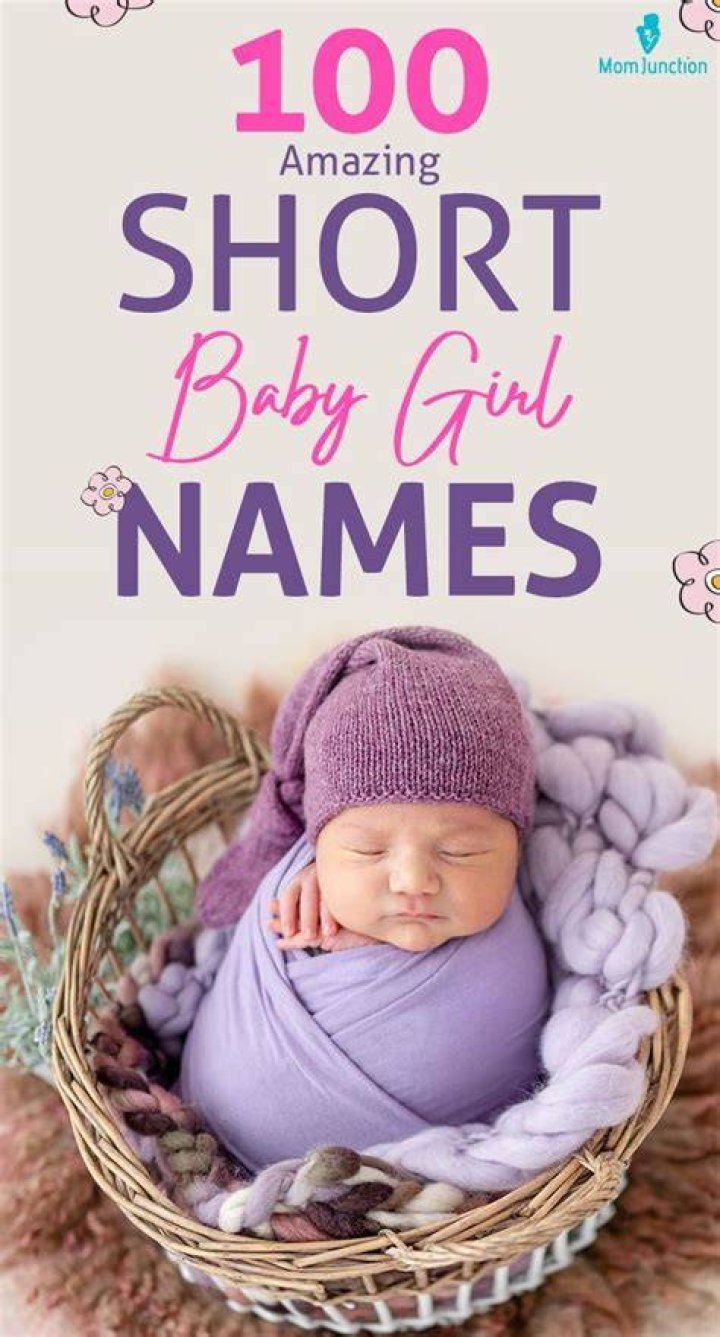 100 Amazing Short Baby Girl Names With Meanings Short Baby Girl Names