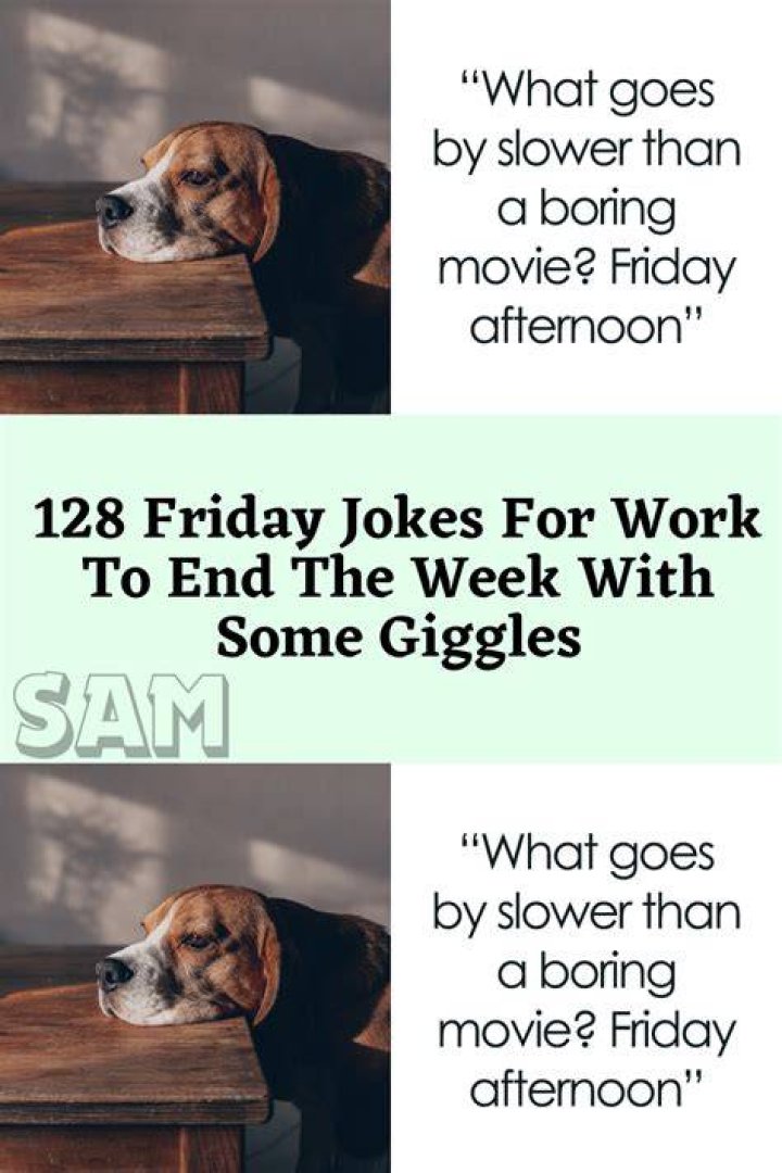 128 Friday Jokes For Work To End The Week With Some Giggles Bored Panda