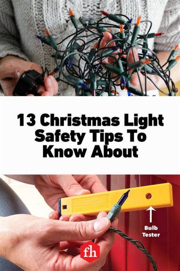 13 Christmas Light Safety Tips To Know About