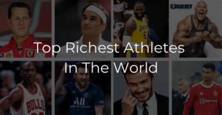 15 Of The Richest Athletes In The World