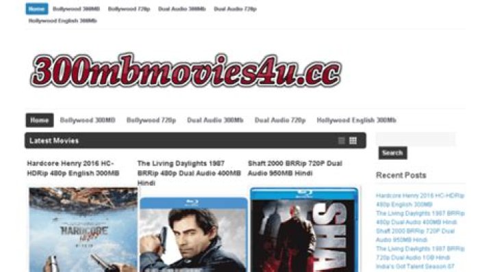 300mbmovies4u Website 2022 All 300 MB Movies Download online