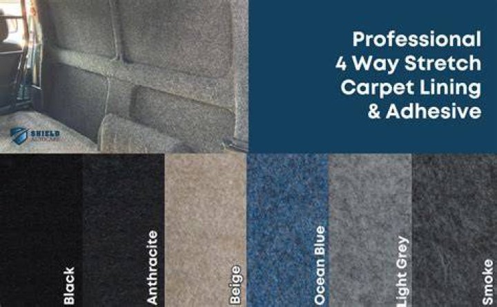 4 Way Superstretch Lining Carpet Van Build Interior