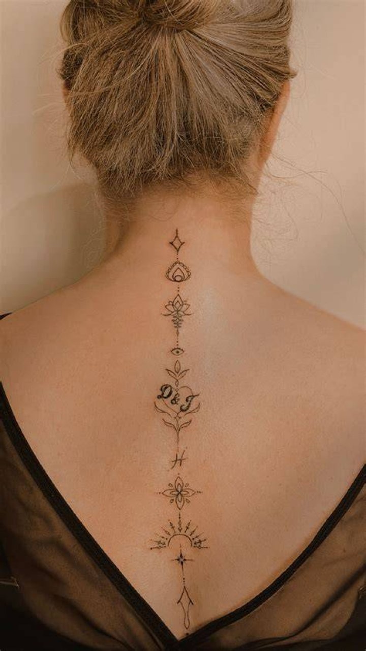75+ Best Spine Tattoos for Men and Women Designs & Meanings (2019)