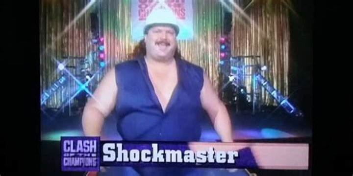 A close-up of The Shockmaster in WCW.&nbsp;