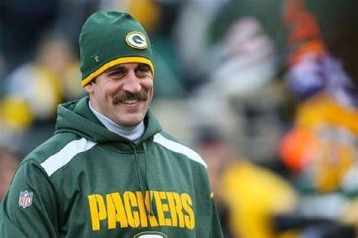 Aaron Rodgers- A Glimpse at His Many Mustaches in The NFL