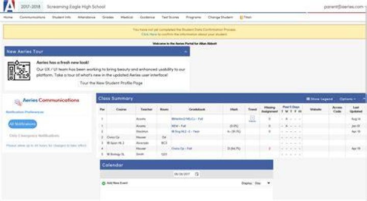 Aeries Parent Portal Sis Rusd