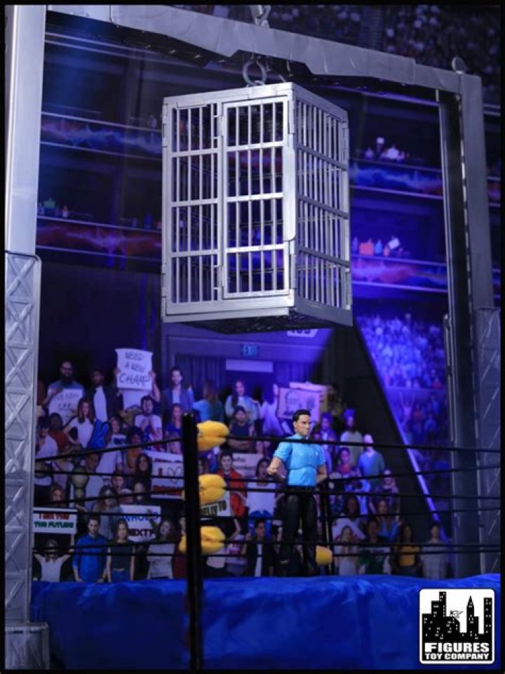 AEW shark cage 