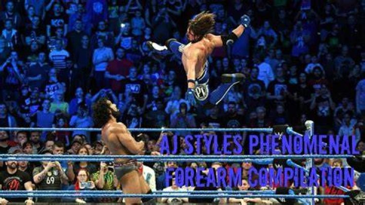 AJ Styles botched Phenomenal Forearm