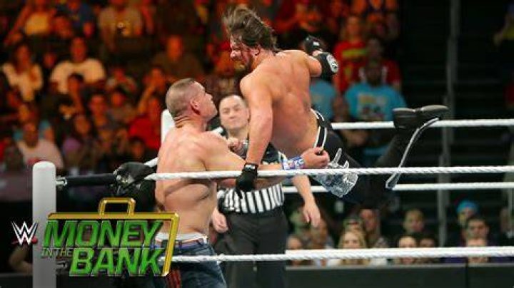 AJ Styles Money in the Bank 2017