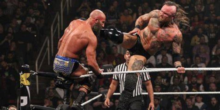 Aleister Black kicks Ciampa