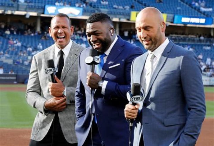 Alex Rodriguez and Derek Jeter Beat Rival David Ortiz to Right ALCS Call,
Celebrate Along With Rest of America