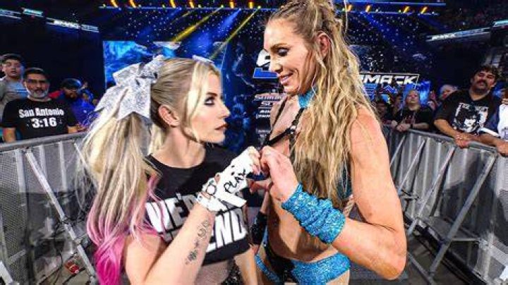 Alexa Bliss taunts Charlotte Flair