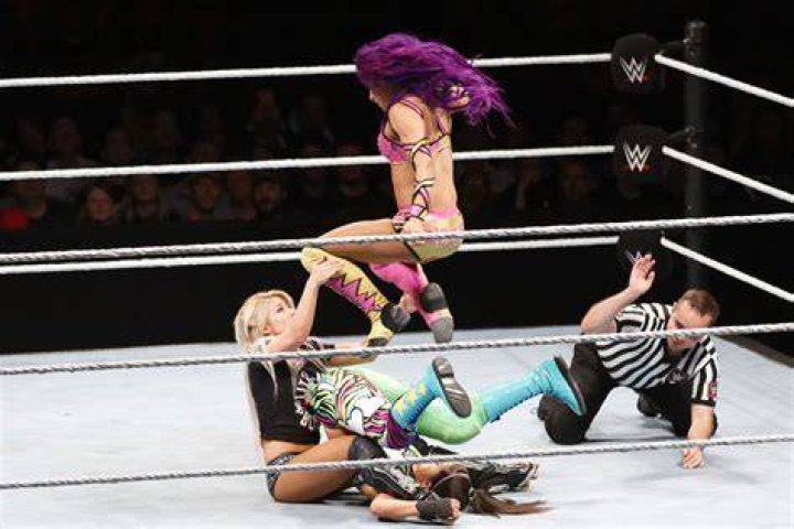 Alexa Bliss v Sasha Banks Raw August 28, 2017 Cropped