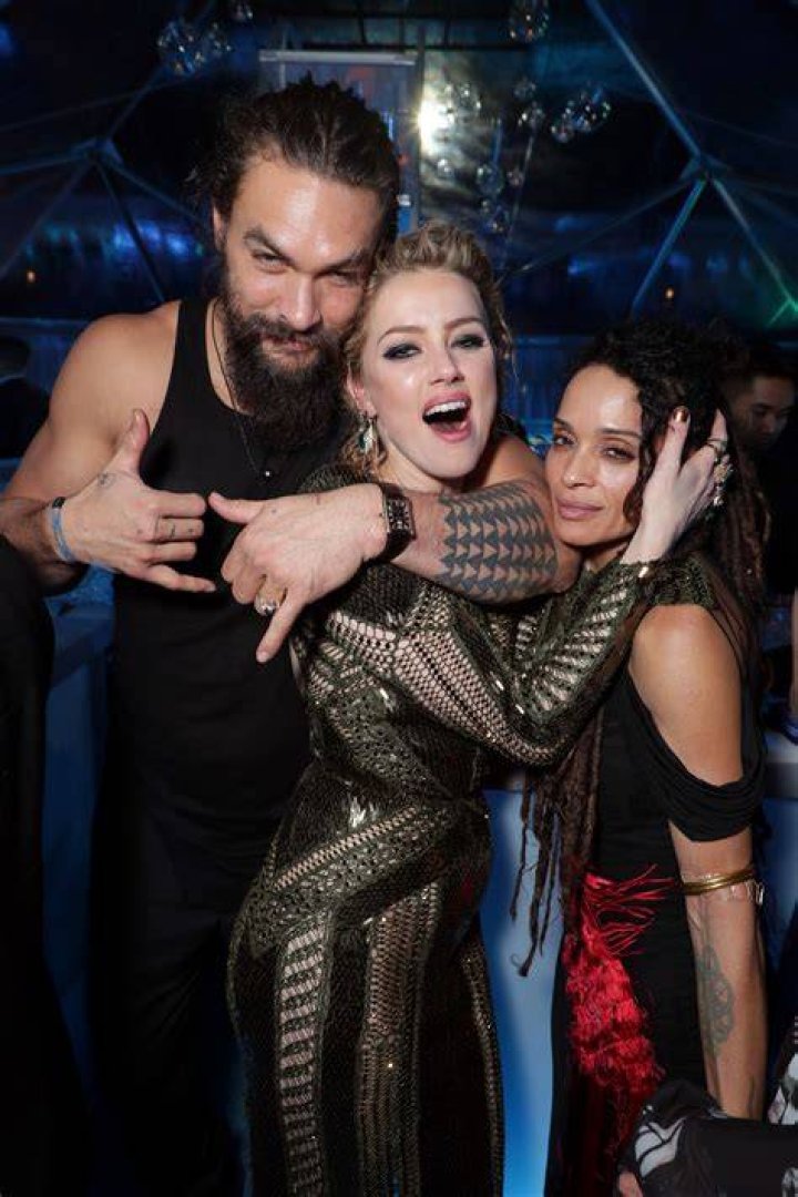 Amber Heard and Jason Momoa "Aquaman" Fan Screening in New York