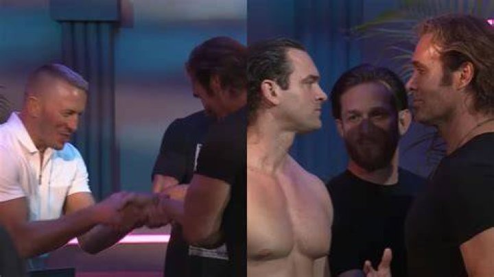 Amid Georges St-Pierre’s Presence, Bodybuilding Legend Mike O’Hearn Goes Head
Over Heels for “Fight Art” With Logan Chitwood at Karate Combat