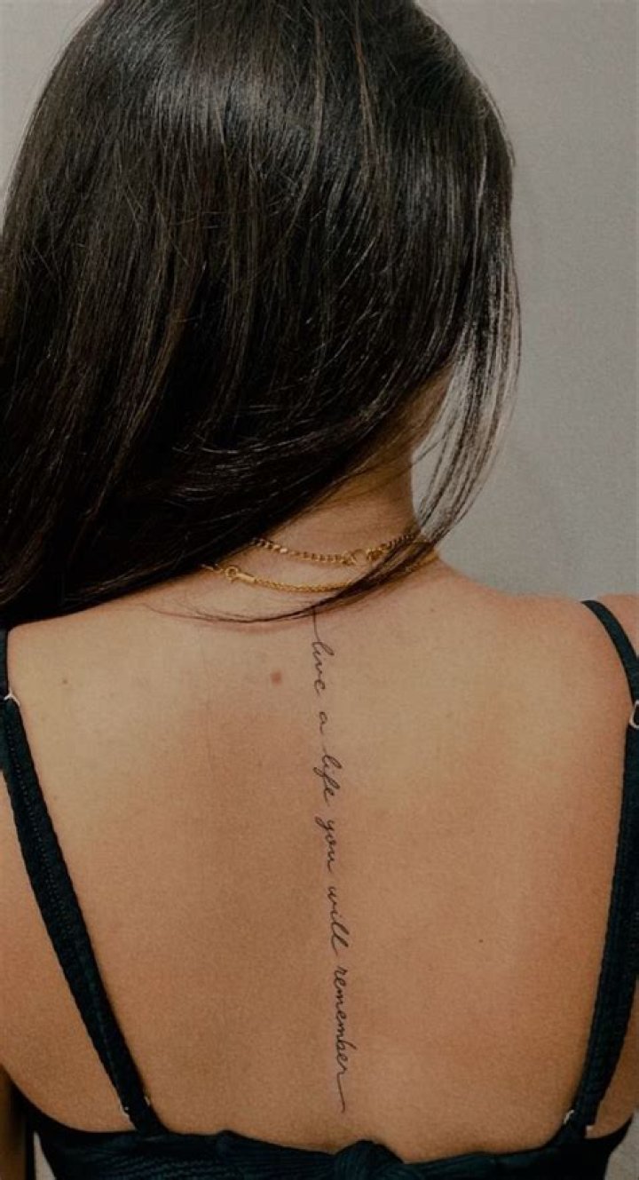 And Sexy Spine Tattoo Designs and Its Meaning Tikli