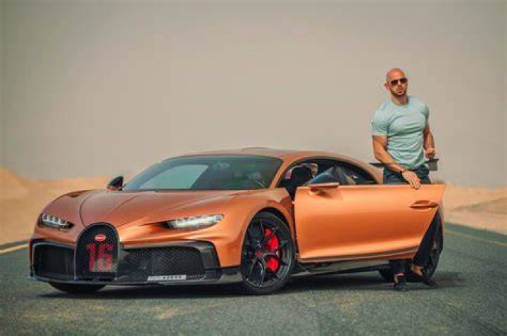 Andrew Tate Bugatti Wallpaper 4k