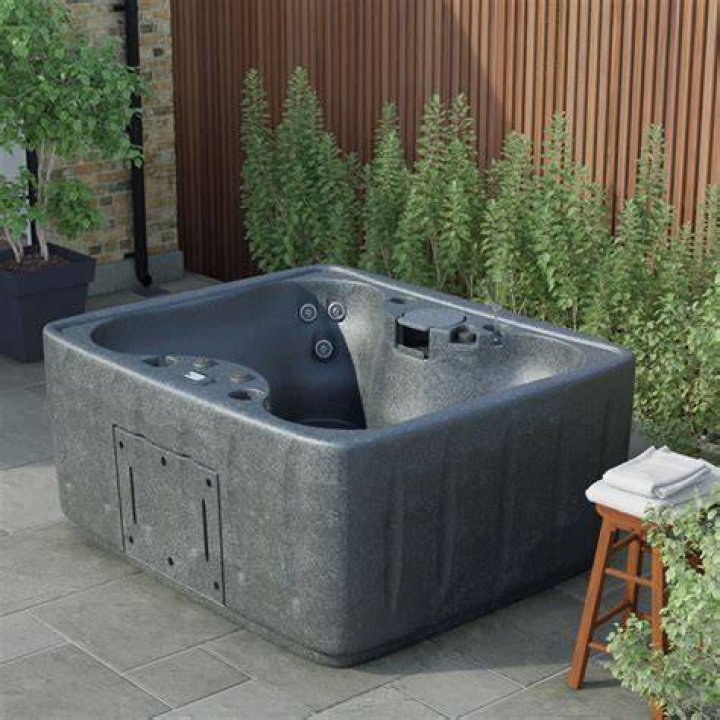 Aquarest Spas Powered By Jacuzzi&reg; Pumps Hot Tubs 4 Person 20 Jet Plug And Play With Ozonator Ecomm Wayfair.com