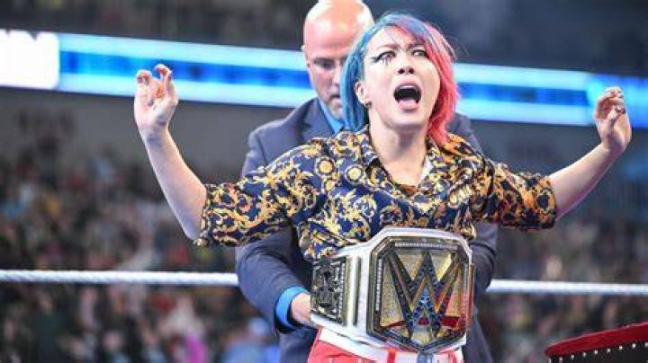 Asuka WWE Women's Champion SmackDown July 7, 2023 Cropped