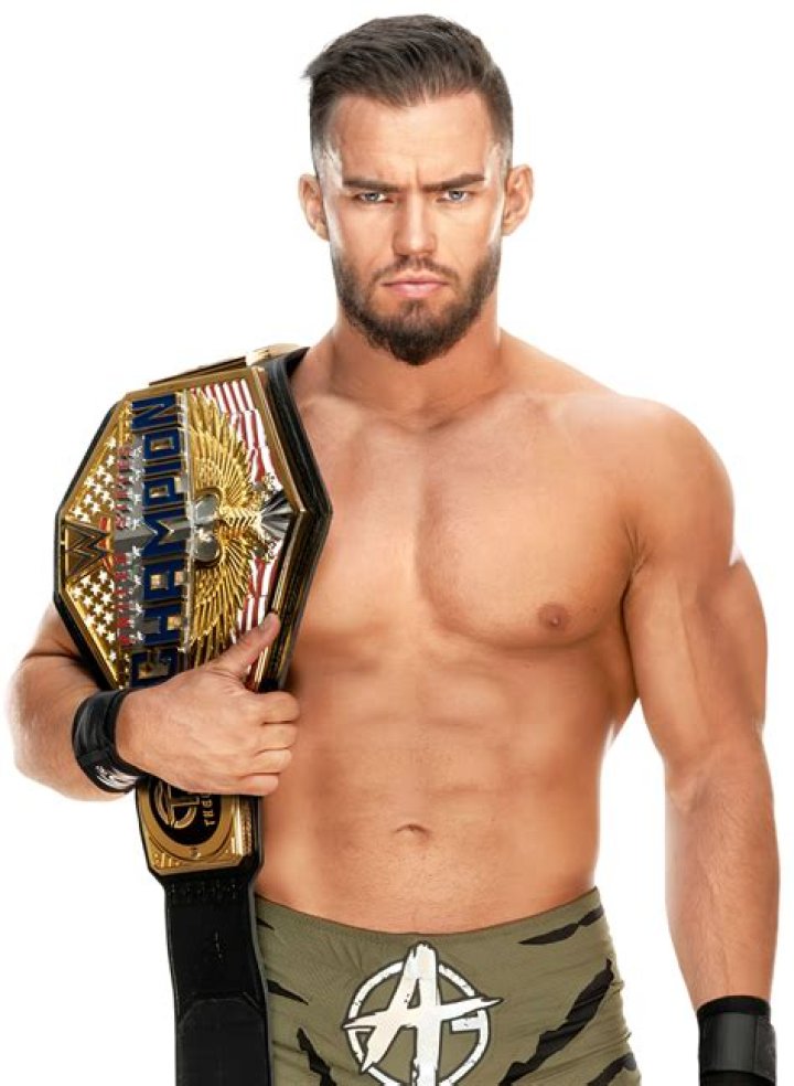 Austin Theory United States Champion Raw April 18, 2022 Cropped