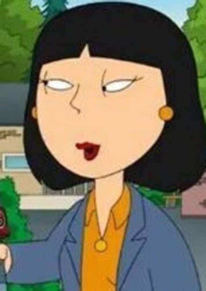 Awkwafina as Tricia Takanawa in The Recasting of Non White Family Guy characters