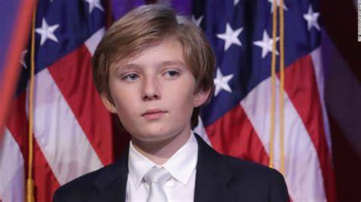 Barron Trump tweet'i &uuml;nl&uuml; metin yazarını zor durumda bıraktı BBC News