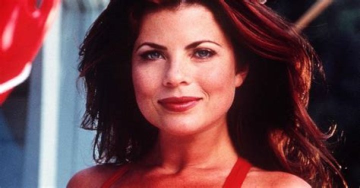 Baywatch babe Yasmine Bleeth seen smiling in rare outing 17 years after