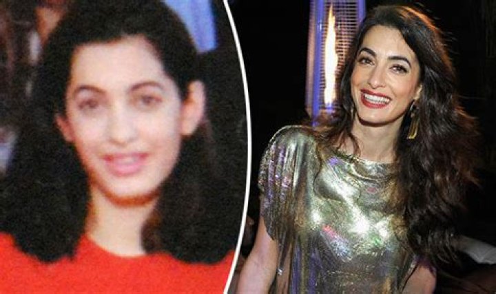 Before she was famous! Amal Clooney looks unrecognisable in unearthed