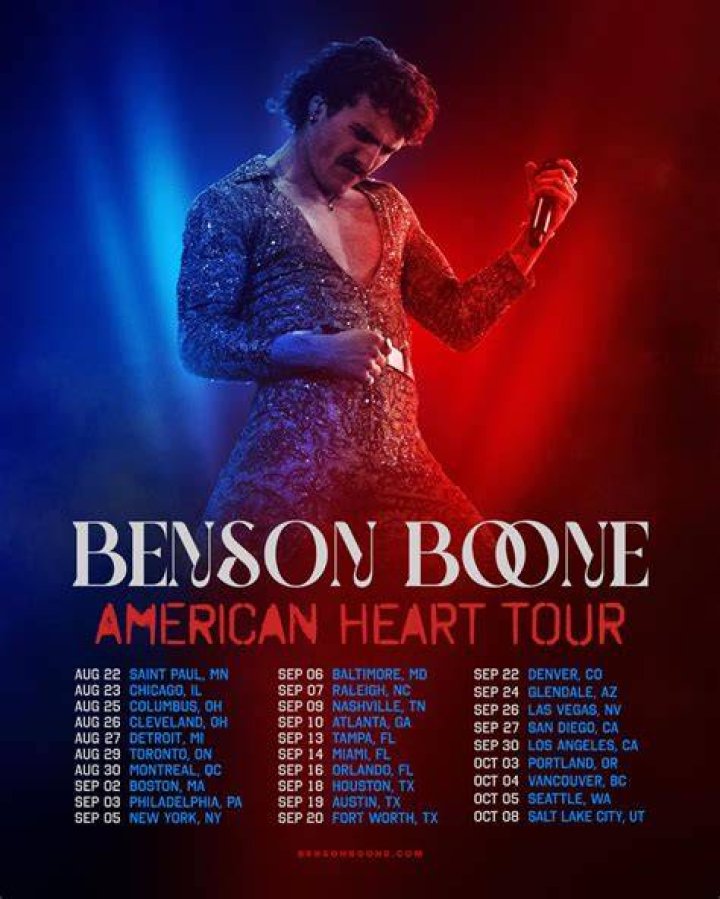 Benson Boone Concert & Tour History (Updated for 2023) Concert Archives