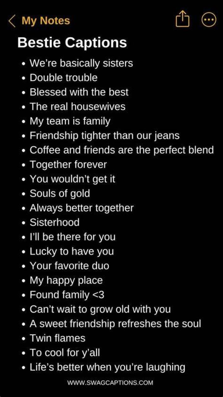 Bestie Captions: The Ultimate Guide To Capturing Friendship Moments