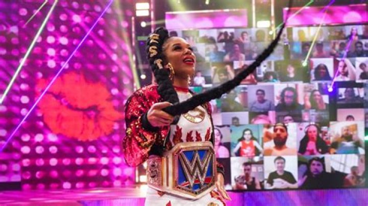 Bianca Belair and Megan the singer