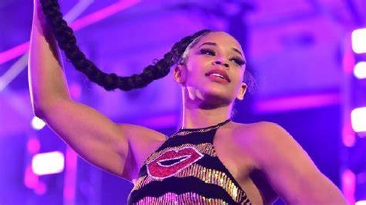 Bianca Belair in the 2020 WWE Royal Rumble.