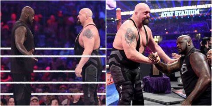 Big Show and Shaquille O'Neil WWE Raw