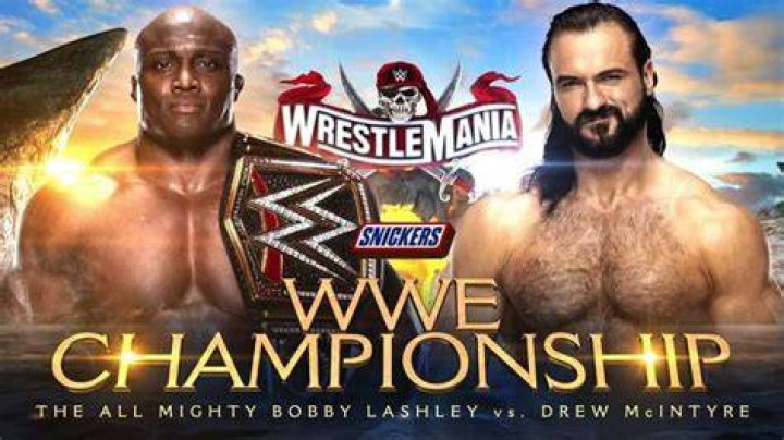Bobby Lashley v Drew McIntyre Hell in a Cell 2021 Cropped