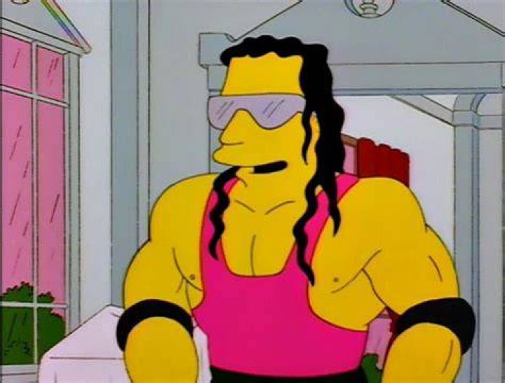 Bret Hart in The Simpsons