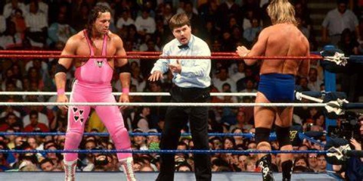 Bret Hart v Roddy Piper WrestleMania 8 Cropped