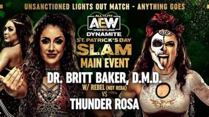 Britt Baker Vs Thunder Rosa Cropped