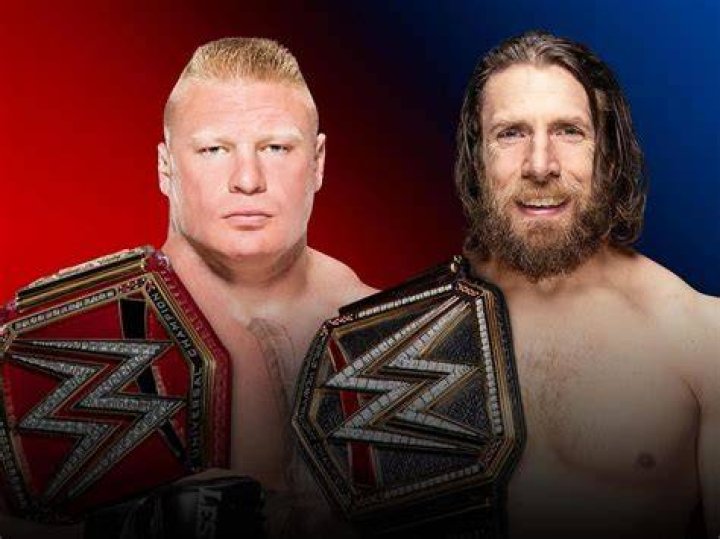Brock Lesnar suplexes Daniel Bryan