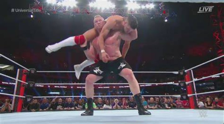 Brock Lesnar v Finn Balor Royal Rumble 2019 Cropped