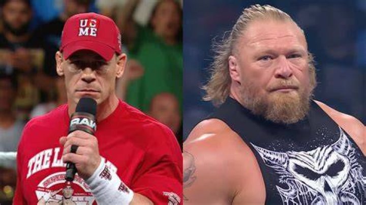 Brock Lesnar v John Cena v Seth Rollins Royal Rumble 2015 Cropped