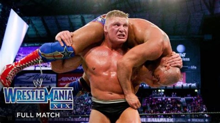 Brock Lesnar vs Kurt Angle