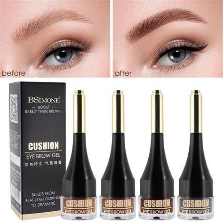 BSIMONE 4 Colors Eyebrow Tattoo Cream Natural Enhancer Air Cushion