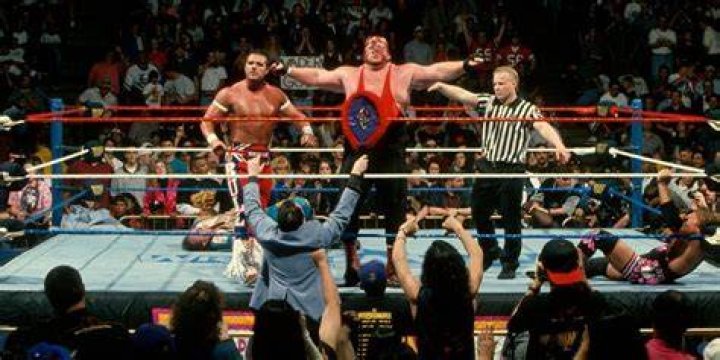 Camp Cornette v Jake Roberts, Ahmed Johnson & Yokozuna WrestleMania 12 Cropped