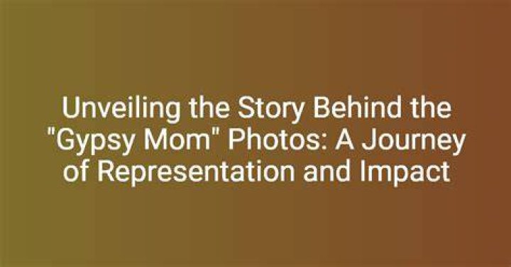 Captivating Gypsy Mom Photos: A Journey Into Culture And Emotion