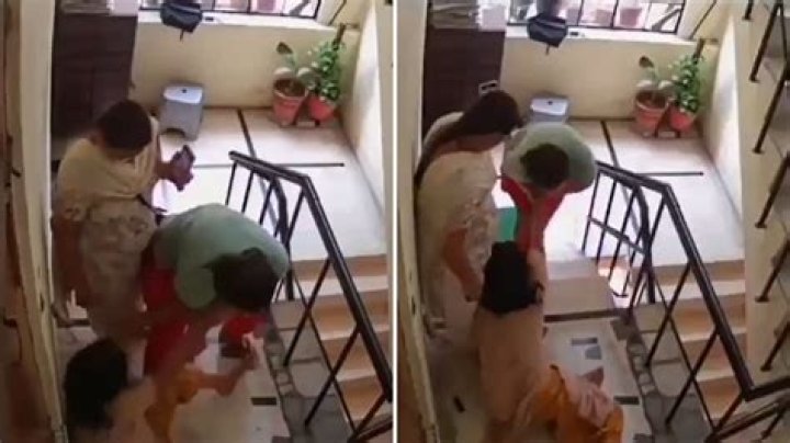 CCTV Footage A Mother And Son's Heartwarming Journey Explained