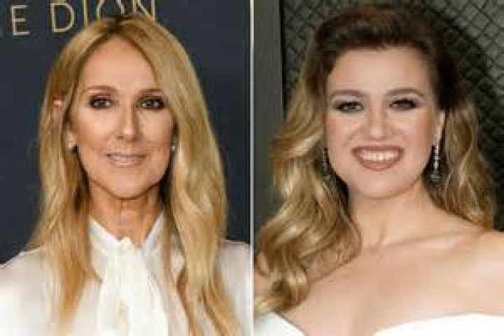 Celine Dion with Kelly Clarkson