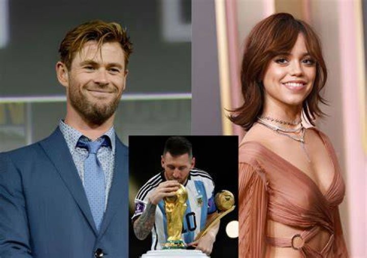 Chris Hemsworth Joins Jenna Ortega & Netflix Stars in Wishing Lionel Messi &
Argentina on FIFA World Cup Win’s 1st Anniversary