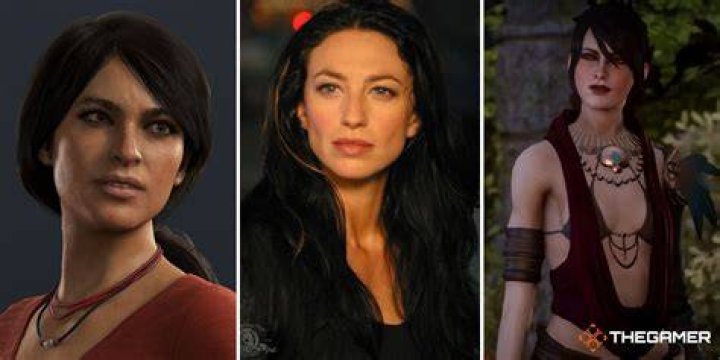 Claudia Black as Morrigan in Dragon Age: The Series
