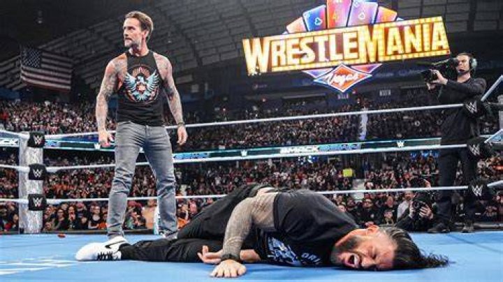 CM Punk hits a bulldog