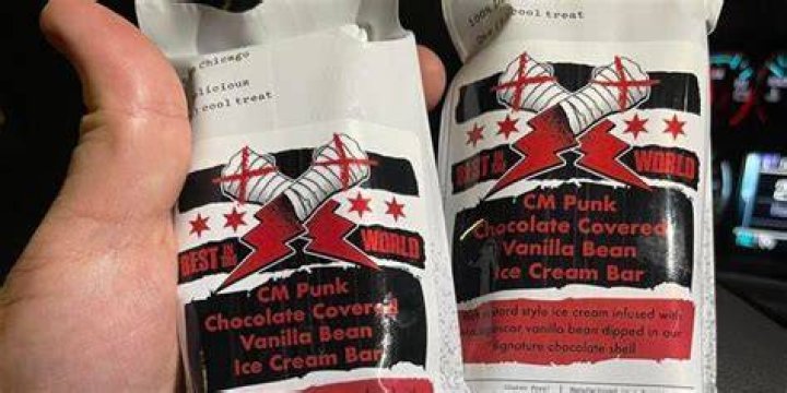 CM Punk Ice Cream Bar